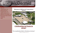 Desktop Screenshot of mcdermidcorp.com